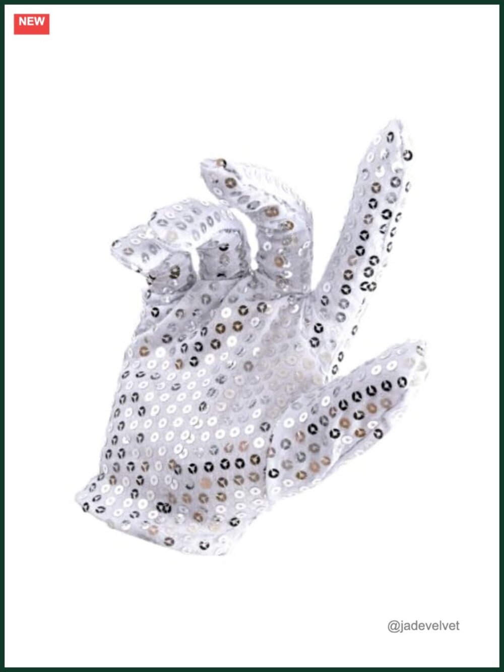 Sequin Dance Gloves Costume Accessory Michael Jackson Style Unisex